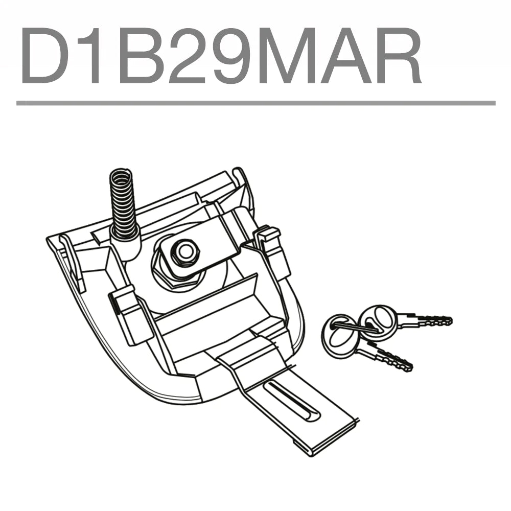 Latch Lever Assembly Suit Sh29 - Bikerr