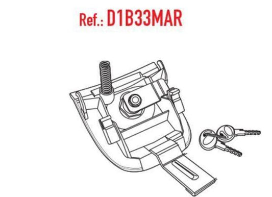 Latch Lever Assembly Suit Sh33 - Bikerr