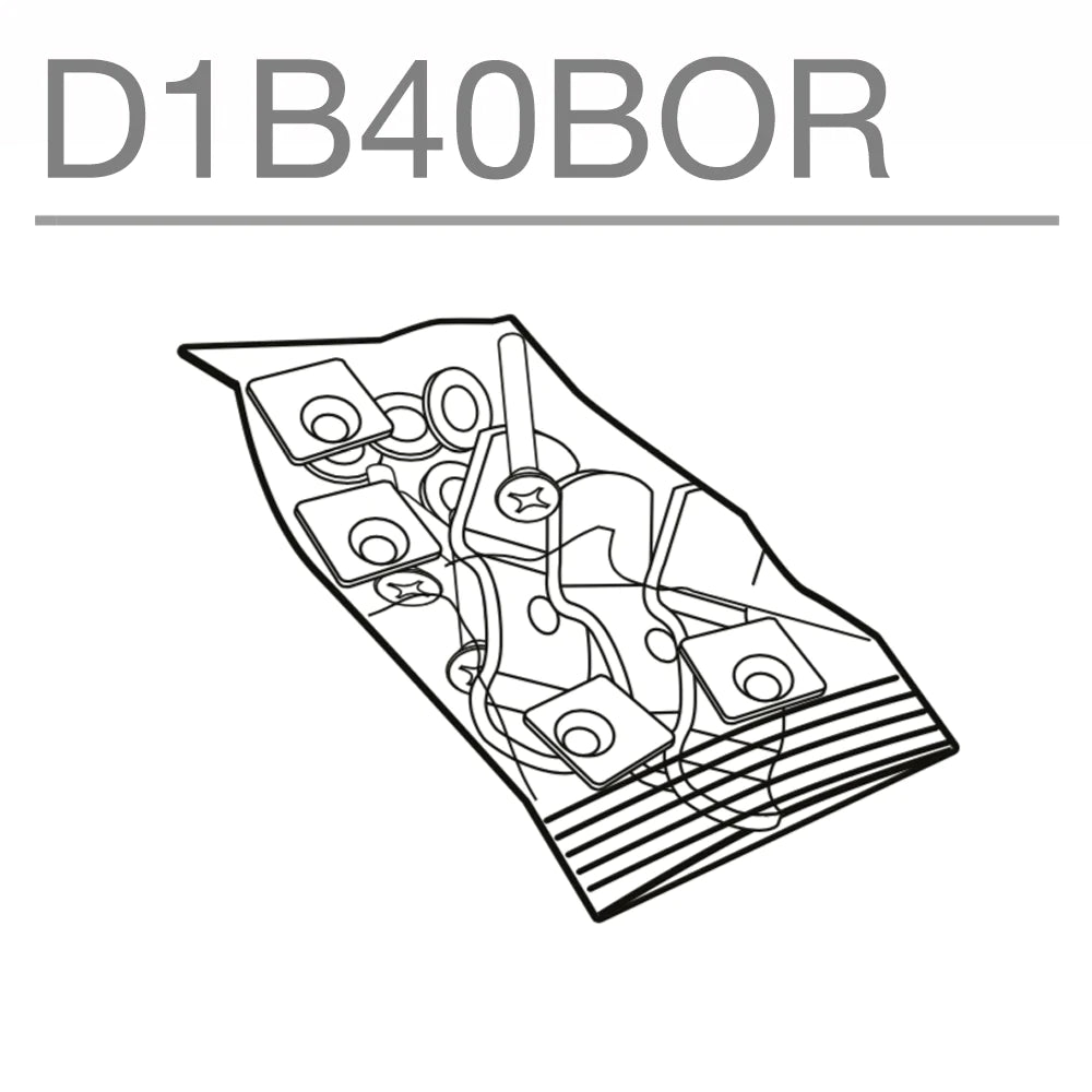 Clamp/Screw Kit Suit Mount Plates - Bikerr