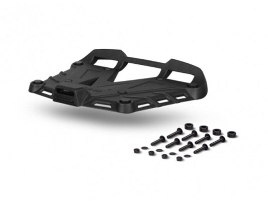 Alloy Mount Plate & Screws (Terra Tr37/48+Sh48 59) Cast Alloy Black - Bikerr