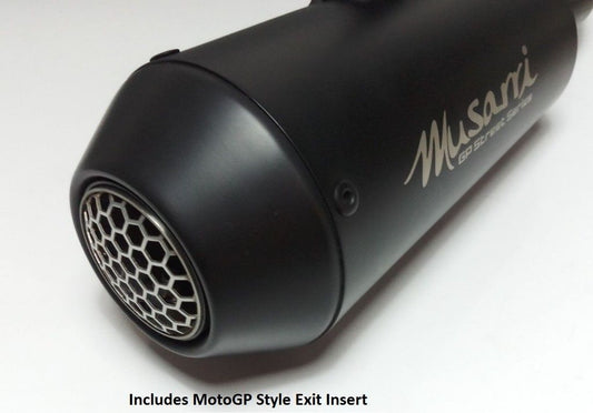 Suzuki GSF GSX- Musarri Street Series GP Slip-on Exhaust - Bikerr