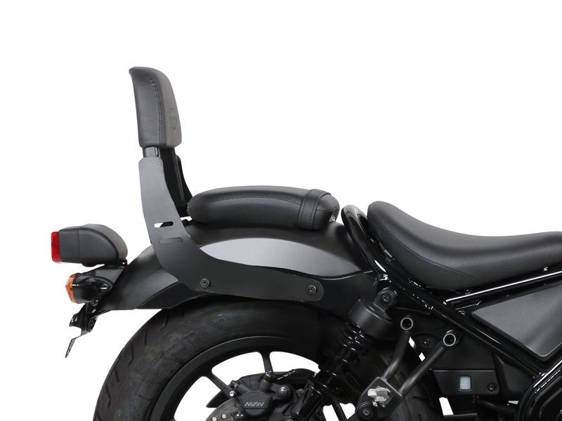 Sissy Bar Suit Honda Cmx500 Rebel (Includes Backrest Pad) Black (2018 ) - Bikerr
