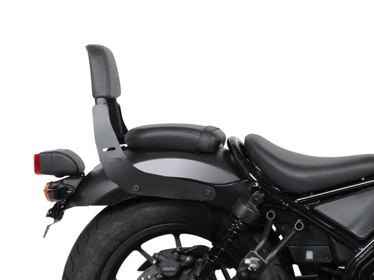 Sissy Bar Suit Honda Cmx500 Rebel (Includes Backrest Pad) Black (2018 ) - Bikerr
