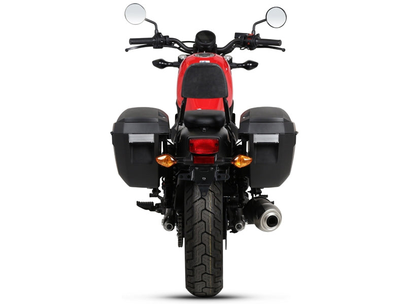 Sissy Bar Suit Honda Cmx500 Rebel (Includes Backrest Pad) Black (2018 ) - Bikerr