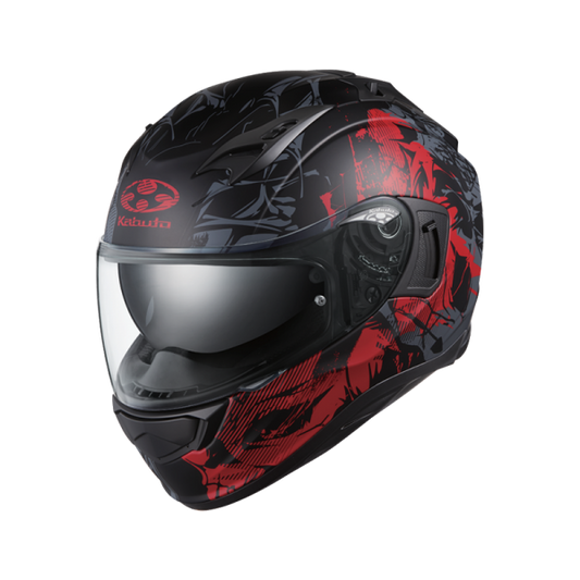 Hikari Truth Black Red Helmet - Bikerr