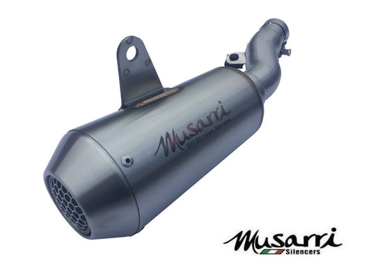 Honda NC 750 X / S 2015 2020 - Musarri Street Series GP SS Slip-on Exhaust - Bikerr