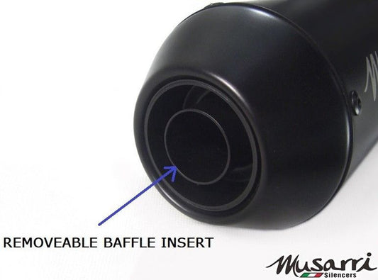 Yamaha MT03 321 2015-2021- Musarri Street Series GP Slip-on Exhaust - Bikerr