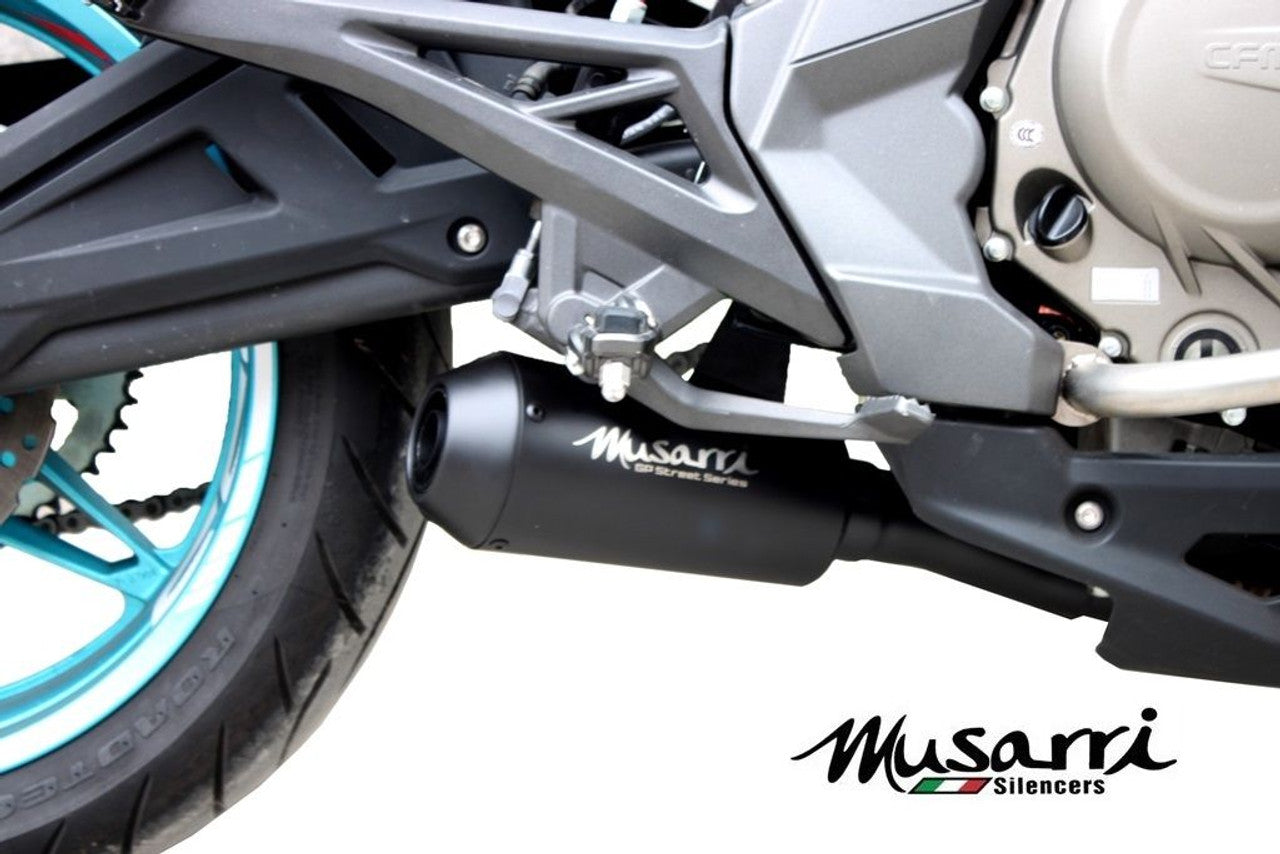 Kawasaki ER6 2005-2011 - Musarri Street Series GP Slip-on Exhaust - Bikerr