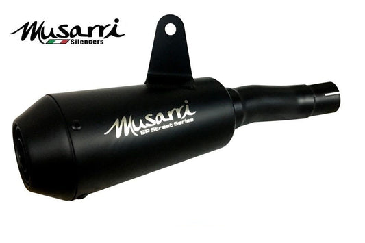 Kawasaki ER6 2005-2011 - Musarri Street Series GP Slip-on Exhaust - Bikerr