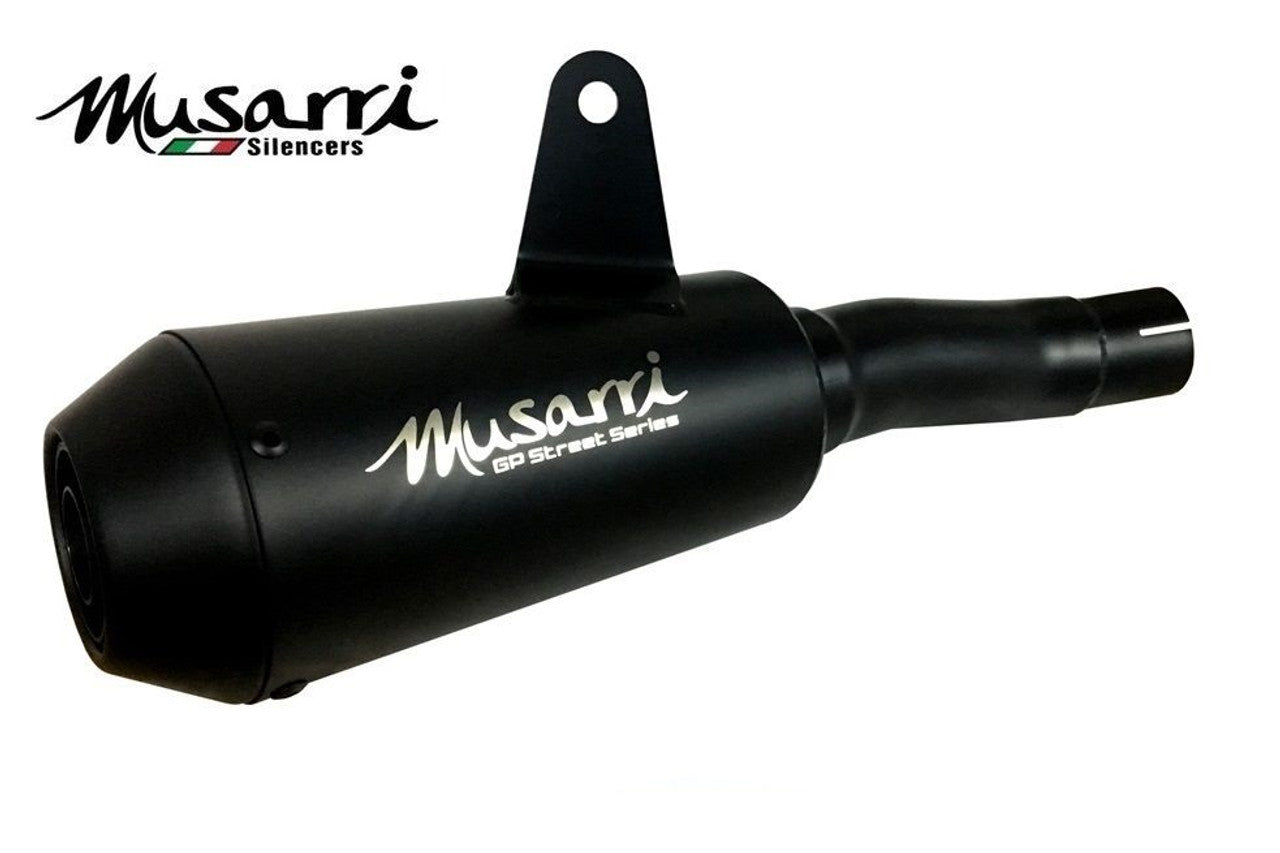 Kawasaki ER6 2005-2011 - Musarri Street Series GP Slip-on Exhaust - Bikerr