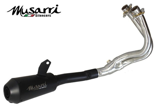 Kawasaki Ninja 650 2017-2022 - Musarri Street Series GP Full Exhaust - Bikerr