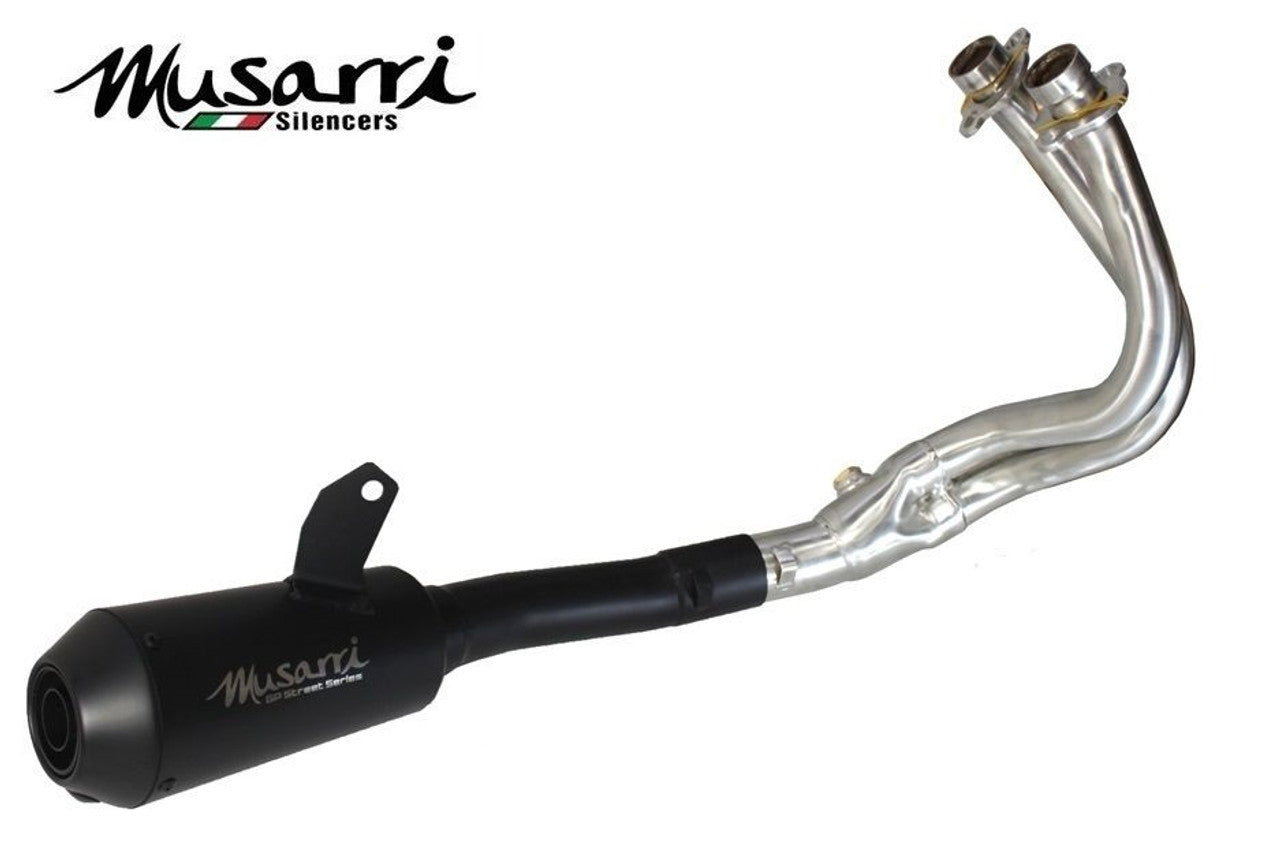 Kawasaki Z650 2017-2022 - Musarri Street Series GP Full Exhaust - Bikerr