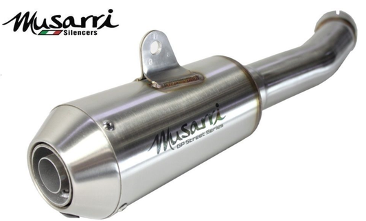 Kawasaki Z 400 2019-2021 -2022- Musarri GP Street Series SS Slip-on Exhaust - Bikerr