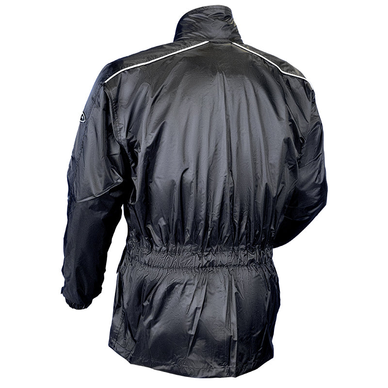 Lightning (Rain) Jacket Black - Bikerr