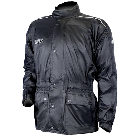 Lightning (Rain) Jacket Black - Bikerr