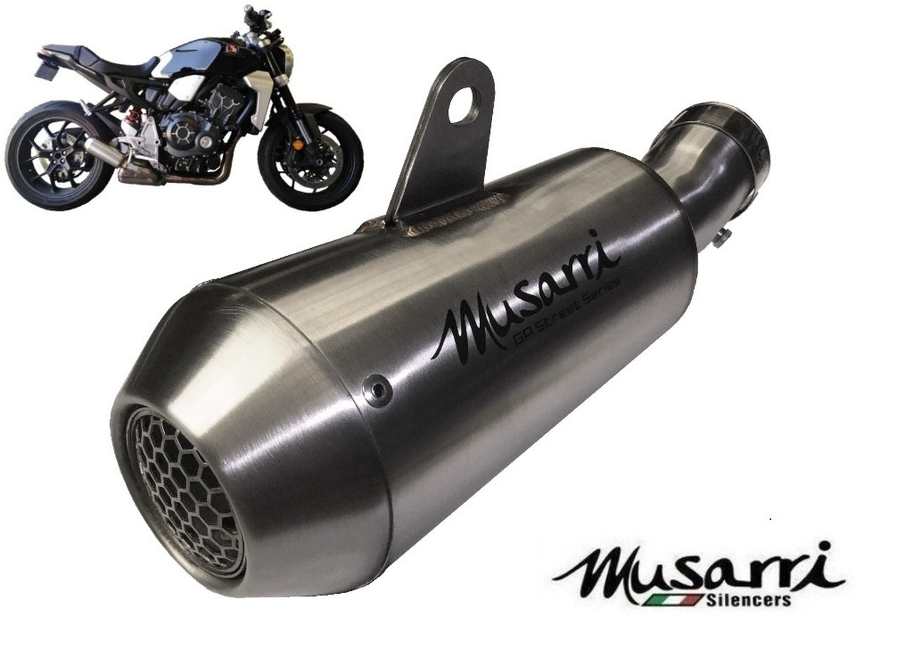 Honda CB1000R Neo 2018-2021 - Musarri Street Series SS GP Slip-on Exhaust - Bikerr