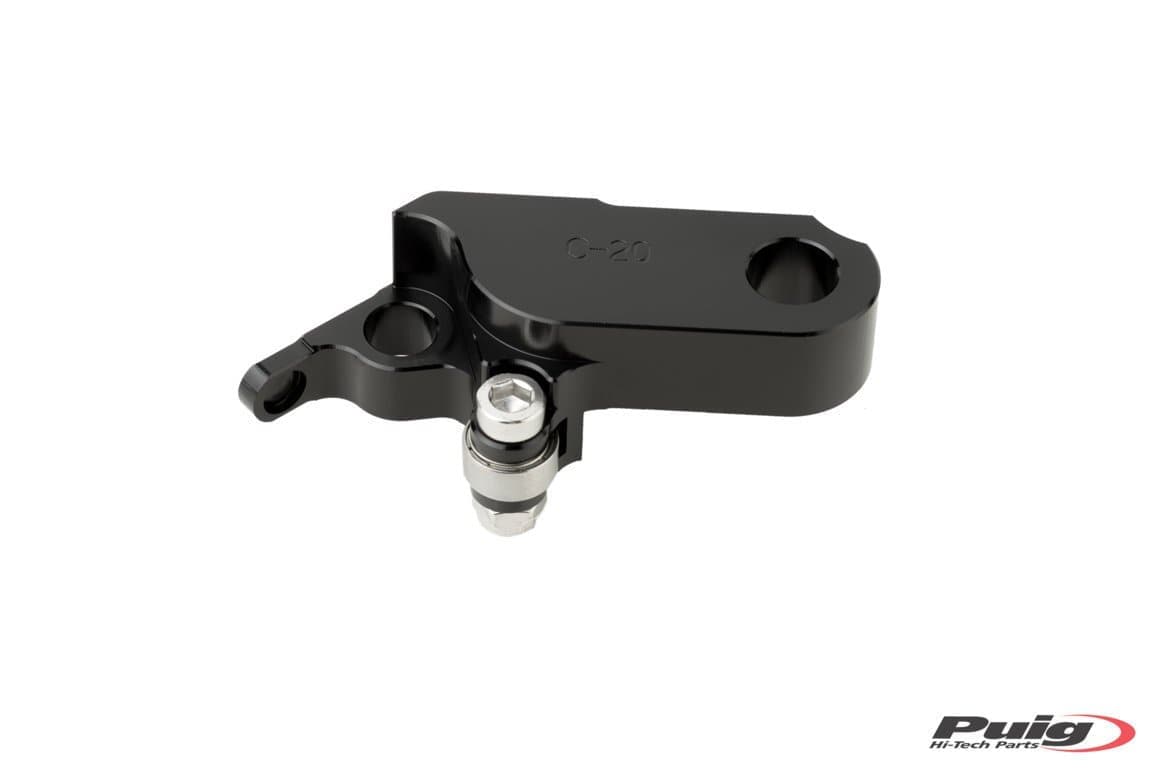 Puig Front Brake Lever Adaptor | Black | Honda CBR 650 F 2014>2016 - Bikerr