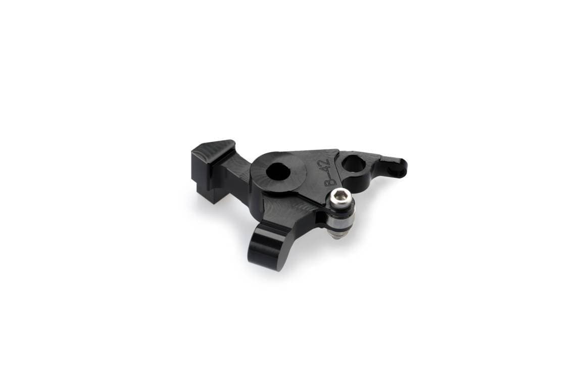 Puig Front Brake Lever Adaptor | Black | Kawasaki Versys 650 2009>2014 - Bikerr