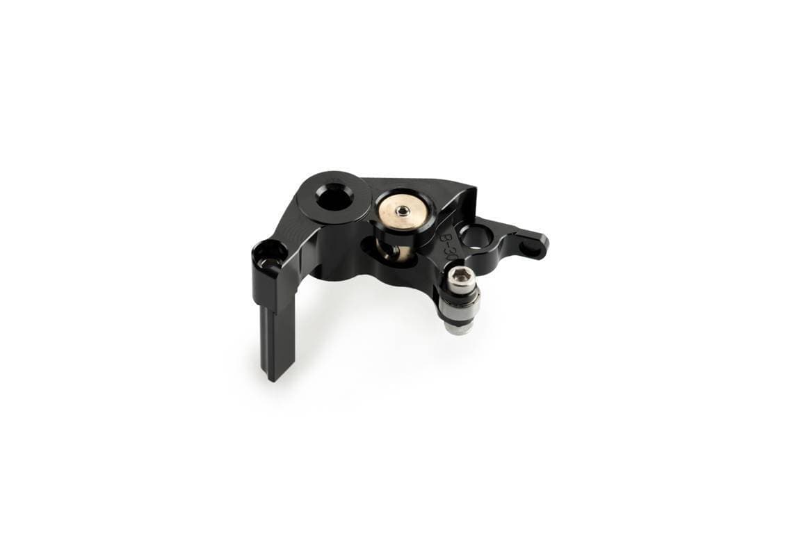 Puig Front Brake Lever Adaptor | Black | Suzuki GSXR 1000 2005>2006 - Bikerr