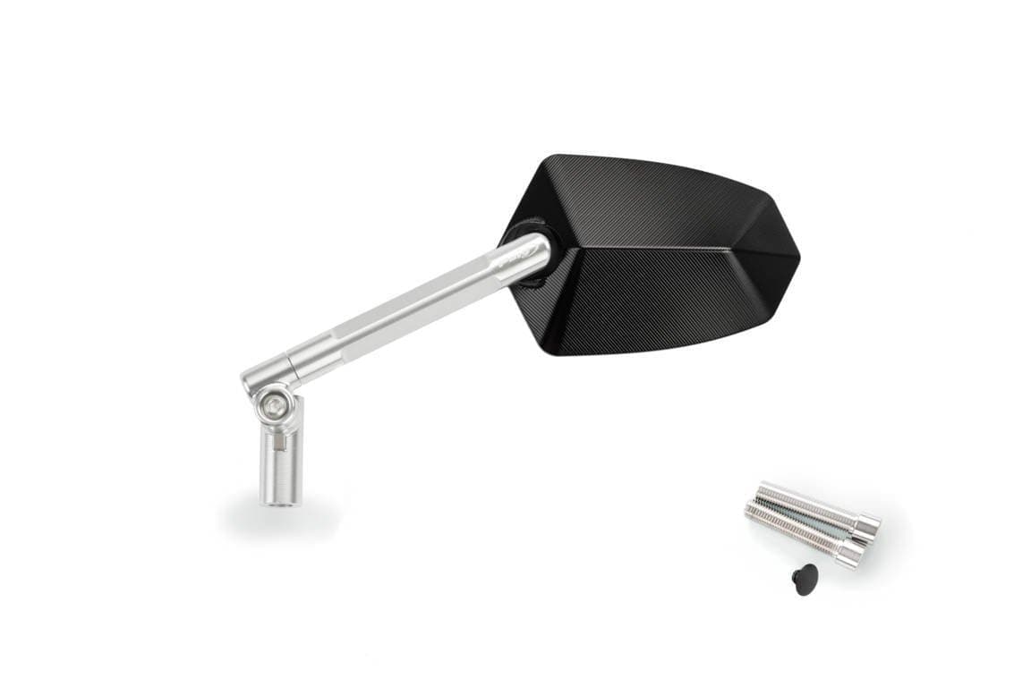 Puig GT.1 Mirror Left | Aluminium/Black - Bikerr