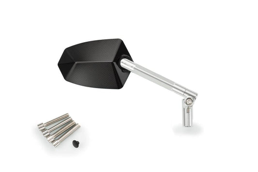 Puig GT.1 Mirror Right | Aluminium/Black - Bikerr