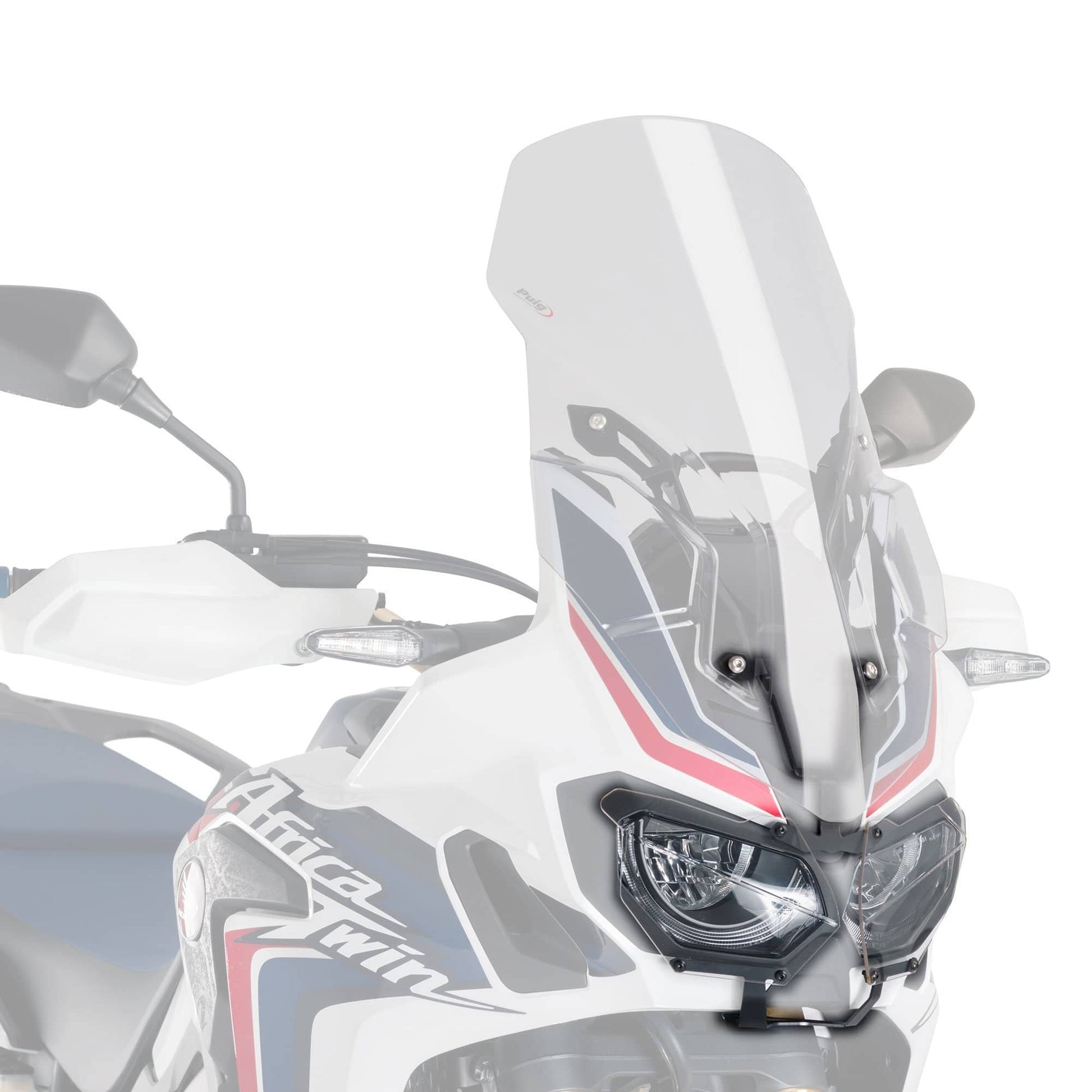 Puig Headlight Guard | Clear | Honda CRF 1000 L Africa Twin Adventure Sports 2018>2019 - Bikerr