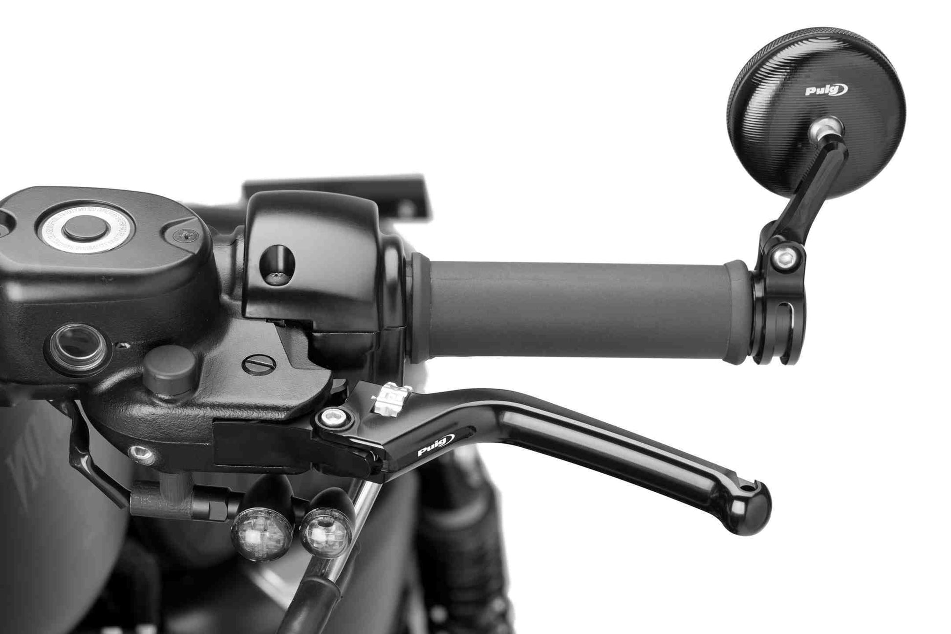 Puig Heritage Lever - Clutch/Rear Brake | Black - Bikerr