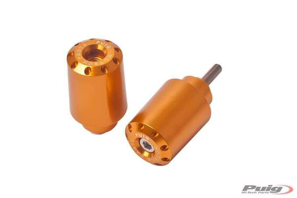 Puig Hi-Tech Long Bar Ends | Gold | Honda VFR 800 Fi 1998>2001 - Bikerr
