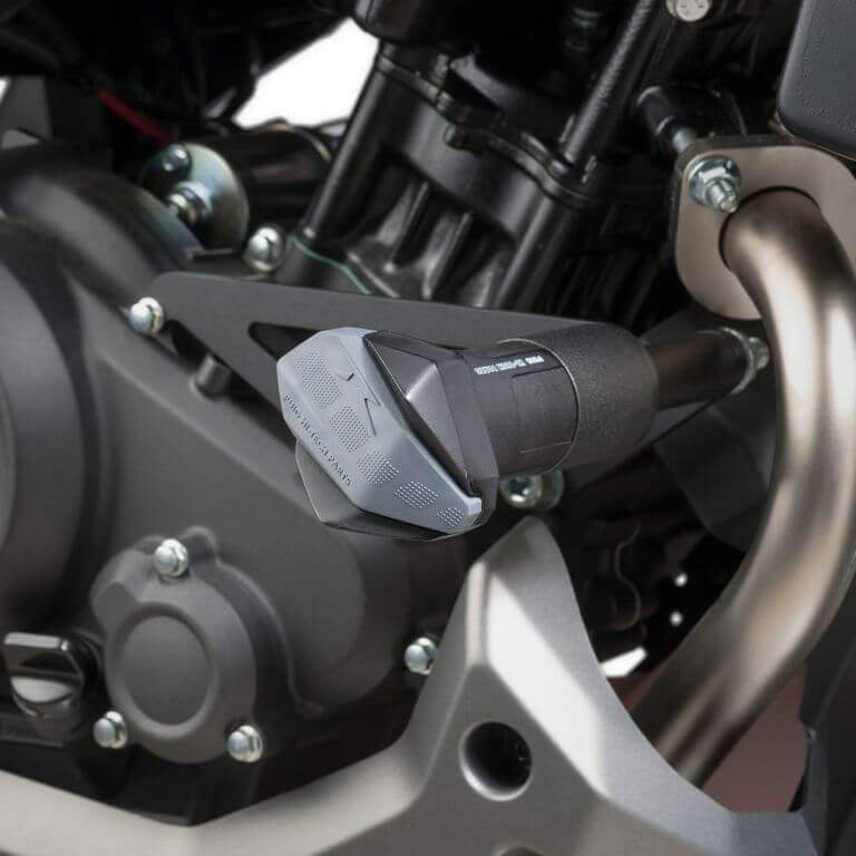 Puig Hi-Tech R12 Frame Sliders | Black | Ducati Monster 1100 2011>2013 - Bikerr