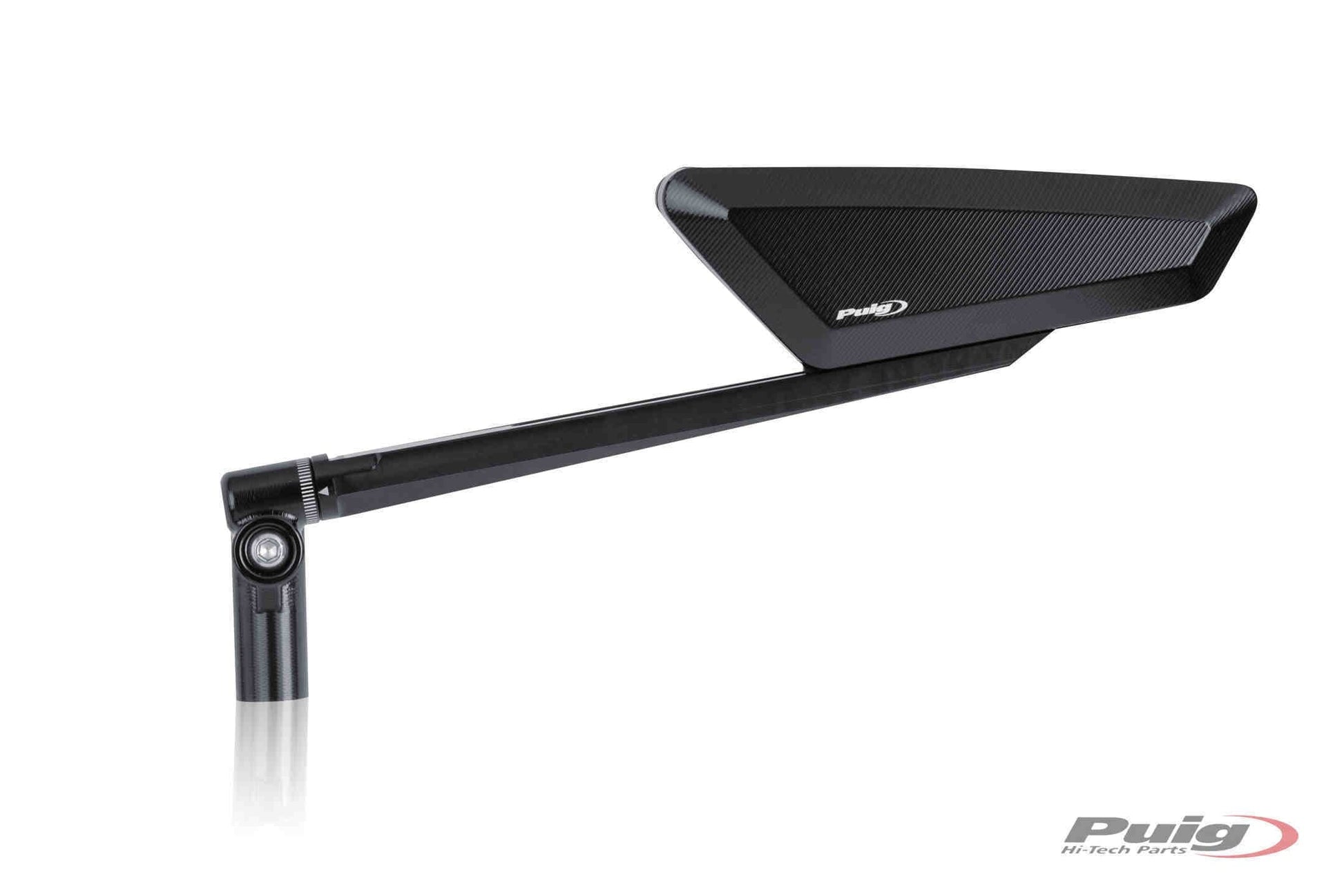 Puig Hypernaked Mirror Left | Black - Bikerr