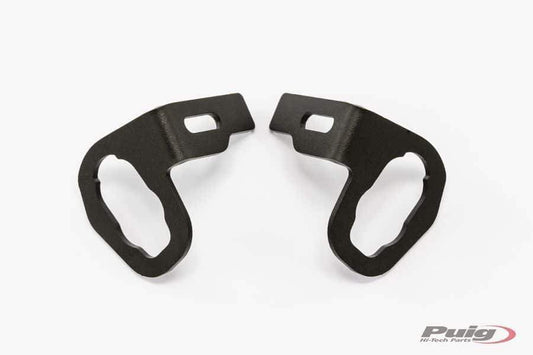 Puig Original Indicator Supports | Black | Kawasaki Z 1000 2003>2017 - Bikerr