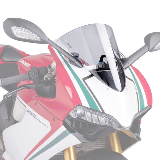 Puig Racing Screen | Clear | Ducati 899 Panigale 2014>2015 - Bikerr