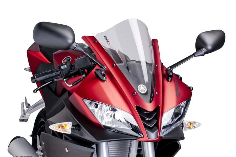 Puig Racing Screen | Clear | Yamaha YZF-125 R 2008>2018 - Bikerr