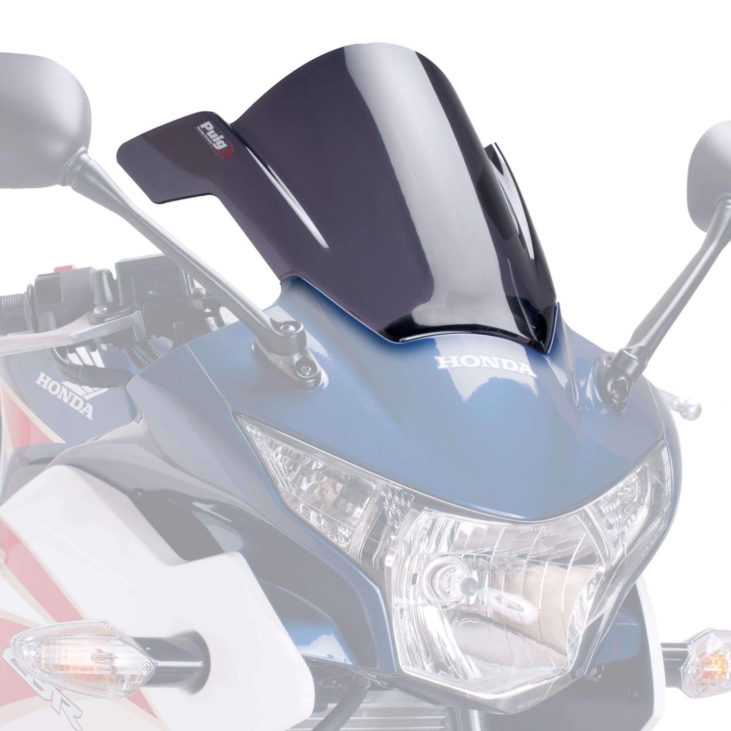 Puig Racing Screen | Dark Smoke | Honda CBR 250 R 2011>2016 - Bikerr