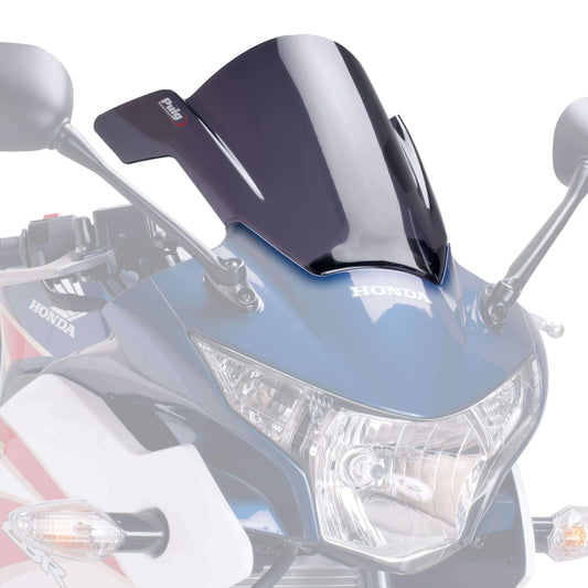 Puig Racing Screen | Dark Smoke | Honda CBR 250 R 2011>2016 - Bikerr