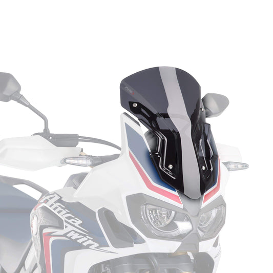 Puig Racing Screen | Dark Smoke | Honda CRF 1000 L Africa Twin 2016>2019 - Bikerr