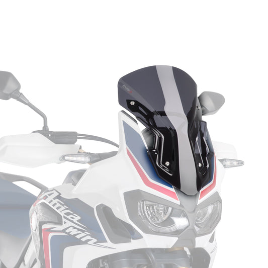 Puig Racing Screen | Dark Smoke | Honda CRF 1000 L Africa Twin Adventure Sports 2018>2019 - Bikerr