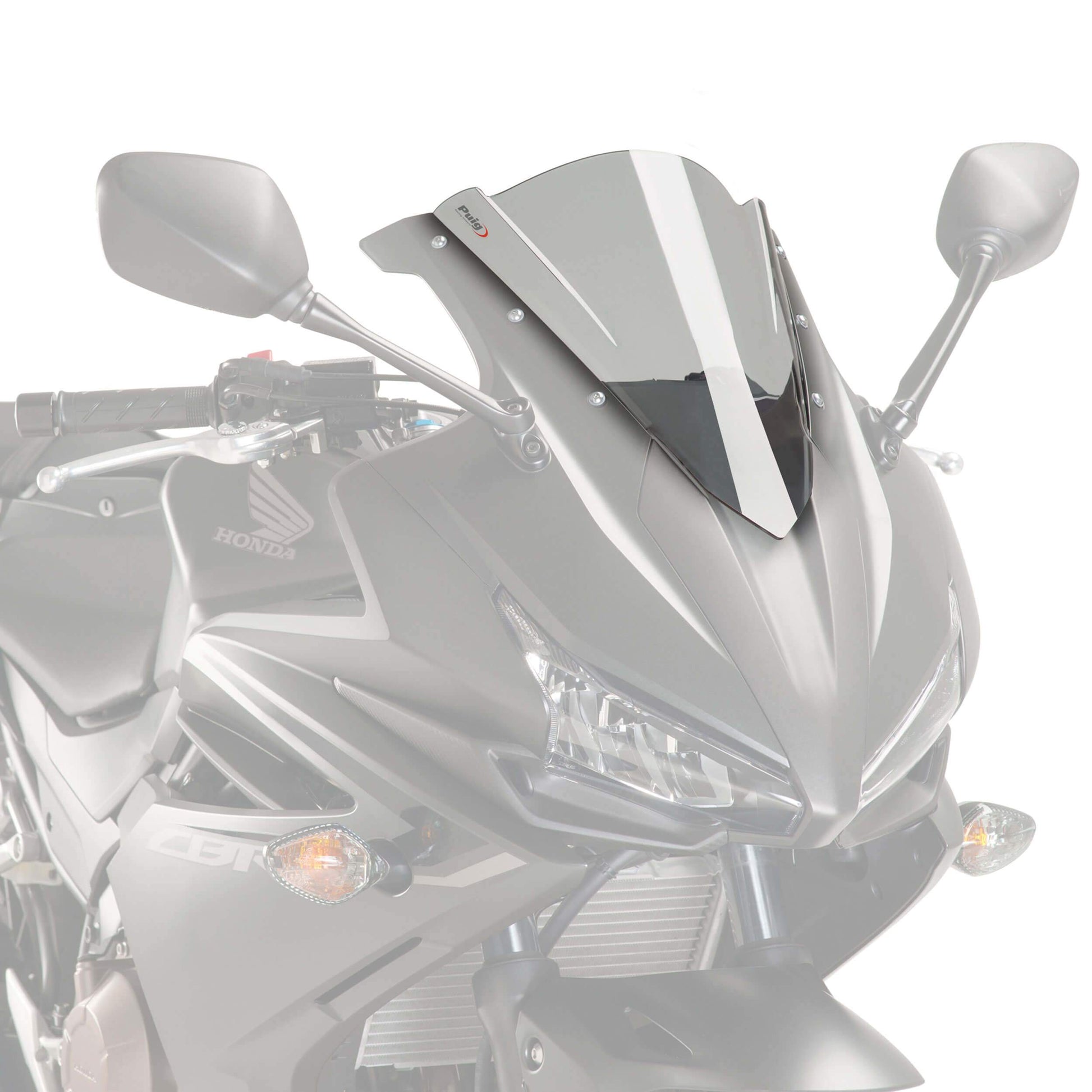Puig Racing Screen | Light Smoke | Honda CBR 500 R 2016>2018 - Bikerr