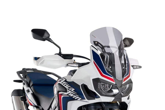 Puig Racing Screen | Light  Smoke | Honda CRF 1000 L Africa Twin 2016>2019 - Bikerr