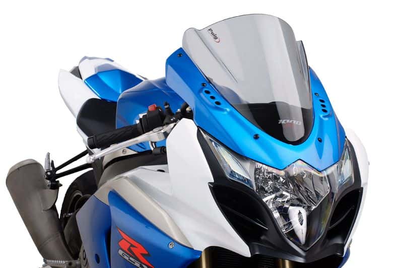 Puig Racing Screen | Light Smoke | Suzuki GSXR 1000 2009>2016 - Bikerr