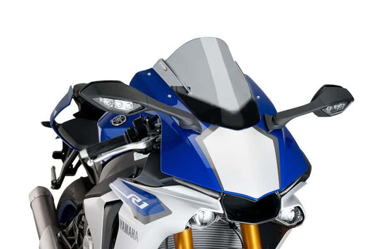 Puig Racing Screen | Light Smoke | Yamaha YZF-R1 2015>2019 - Bikerr