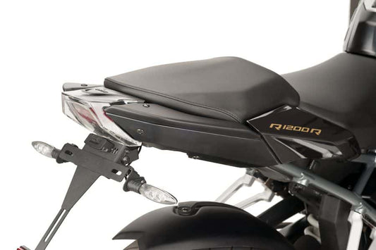 Puig Rear Infill Panels | Matte Black | BMW R1200 R 2015>2018 - Bikerr