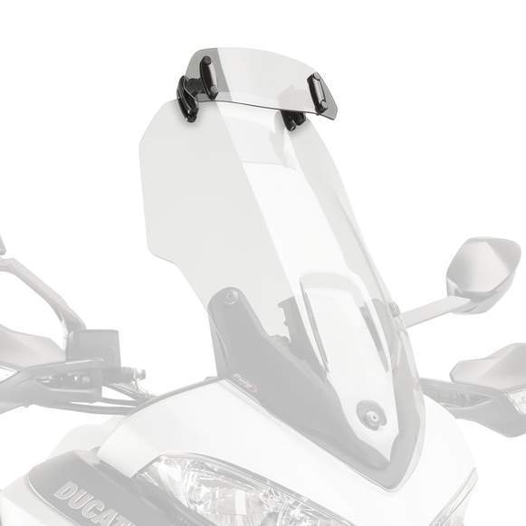 Puig Screen Deflector (Clip On for OEM Screen) | Light Smoke | BMW R1250 RT 2019>2020 - Bikerr