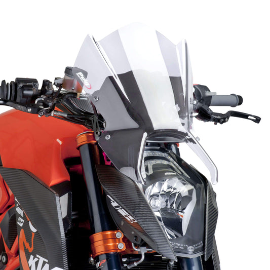 Puig Sport Screen | Clear | KTM 1290 Superduke R 2014>2016 - Bikerr