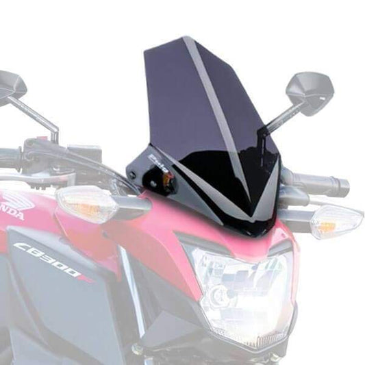 Puig Sport Screen | Dark Smoke | Honda CB 300 F 2015>2020 - Bikerr
