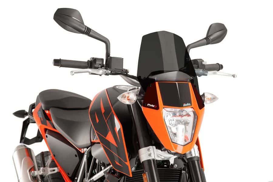 Puig Sport Screen | Dark Smoke | KTM 690 Duke 2012>2020 - Bikerr