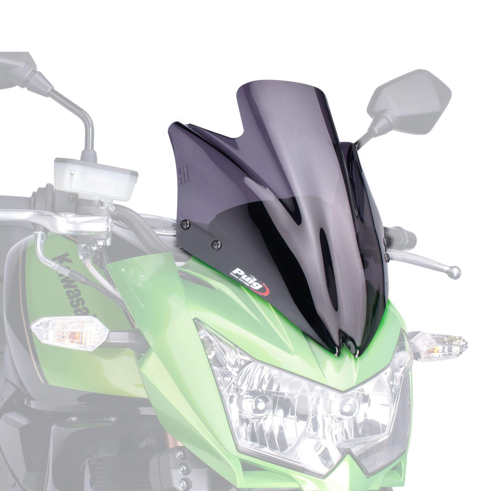 Puig Sport Screen | Dark Smoke | Kawasaki Z 750 R 2011>2012 - Bikerr