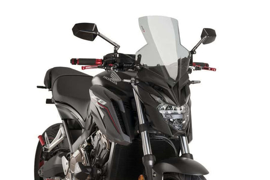 Puig Sport Screen | Light Smoke | Honda CB 650 F 2014>2020 - Bikerr