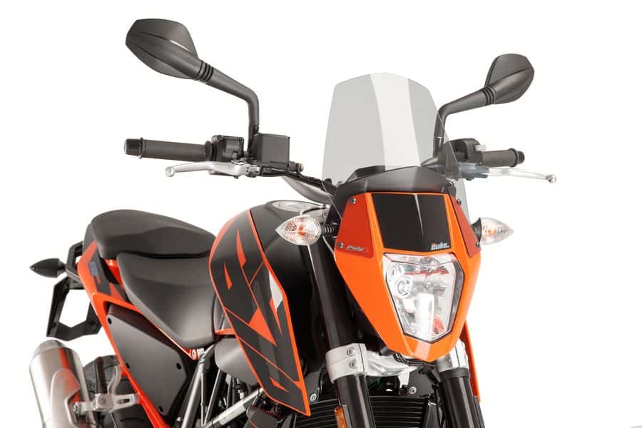 Puig Sport Screen | Light Smoke | KTM 690 Duke 2012>2020 - Bikerr