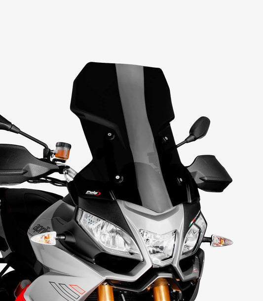 Puig Touring Screen | Black (Opaque) | Aprilia Caponord 1200 Rally 2015>2017 - Bikerr